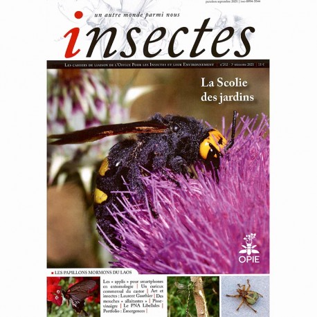 Abonnement Revue Insectes 2022